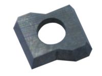 Carbide reversing plate for tap extension milling cutter 1/2